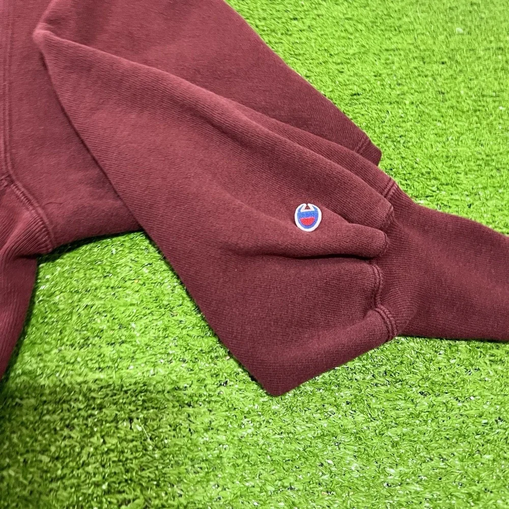 Vintage‎ Champion Reverse Weave Sweatshirt XL Harvard Crewneck Sweater Crimson